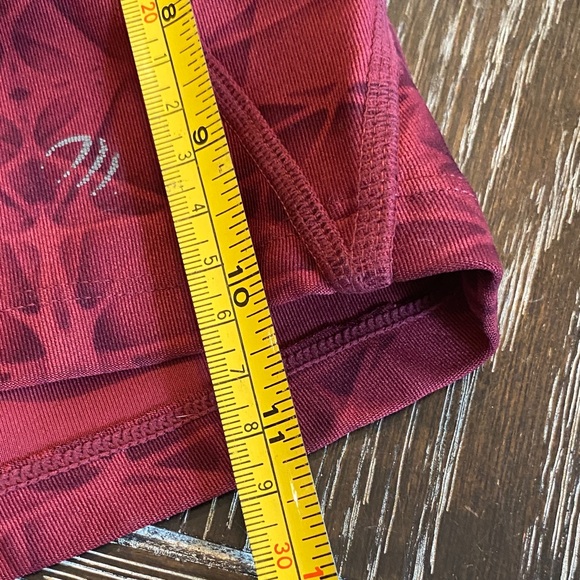 MPG Maroon Patterned Activewear - Picture 9 of 10